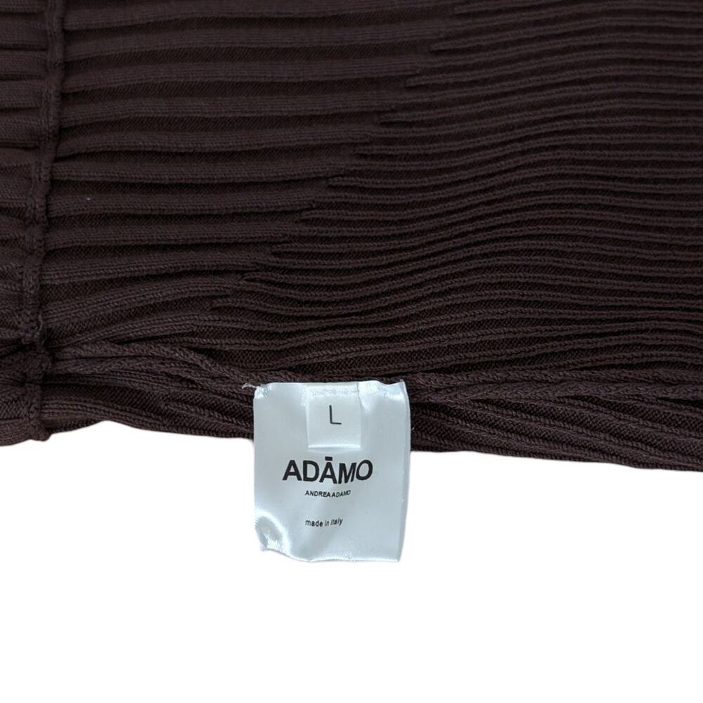 NWT Andreadamo Cut Out Ribbed Mini Skirt - Picture 6 of 10